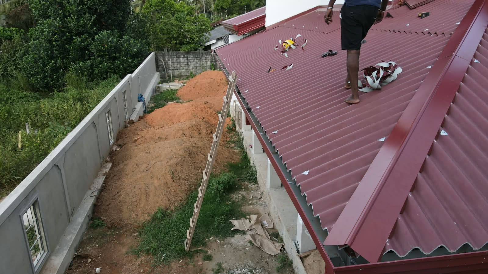 දාර ෆ්ලෑෂිං සහ සීල් කිරීම — ෆ්ලෑෂිං සහ නිමාව